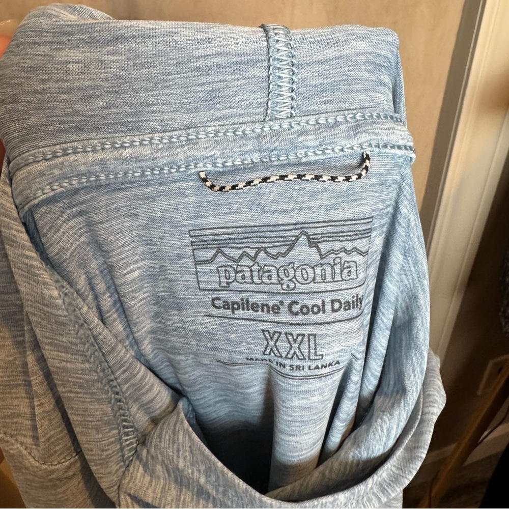 Patagonia Men's Capilene® Cool Daily Graphic Hoody Shirt XXL 2XL - Picture 9 of 9